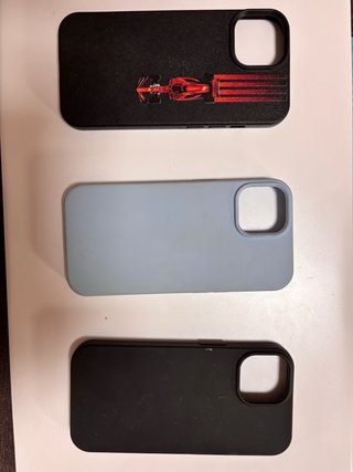 iPhone 15 Azul 128 GB + Caja + Fundas