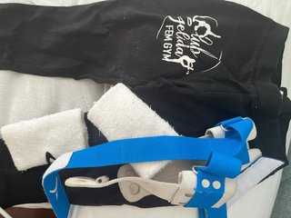 Calleras y muñequeras y regalo malla