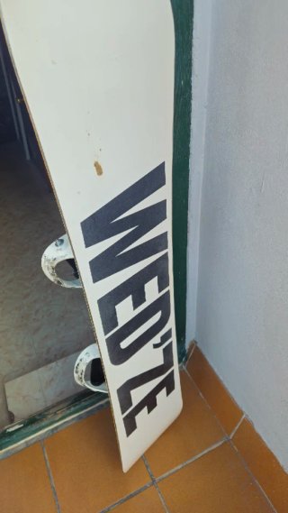 Tabla 142 cm Snowboard Azpan con Fijaciones