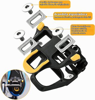 Pedales automáticos compatibles Shimano SPD nuevos