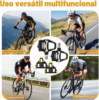 Pedales automáticos compatibles Shimano SPD nuevos