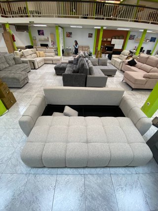 Sofá Cama Beige PRECIO ESPECIAL