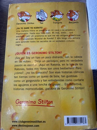 ¡Ya te daré yo karate! Geronimo Stilton 37