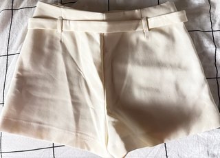 Falda pantalón Zara beige