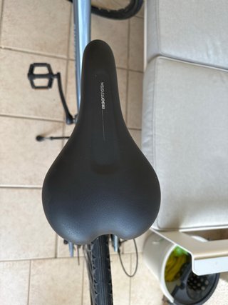 Bicicleta Paseo Decathlon Gris