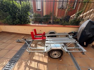 Remolque para motos y bici