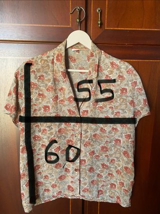Blusa floral talla 46