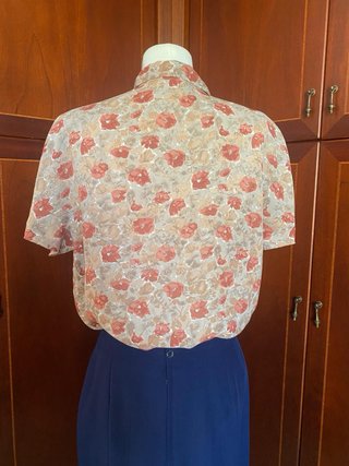 Blusa floral talla 46