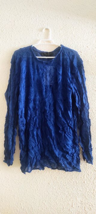 Blusa Zara Azul Talla S