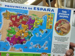 Puzzle Provincias de España Educa 150 piezas