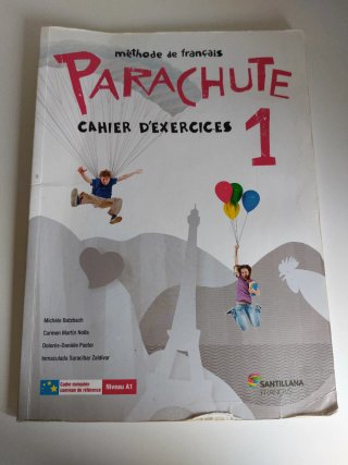 Libro 1 ESO francés cahier parachute