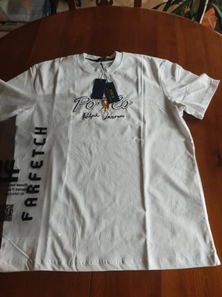 Maglietta Polo Ralph Lauren Bianca xxl