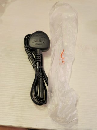 Cable Corriente 3 Pines Negro