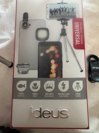 Trípode universal Ideus + accesorios para móvil