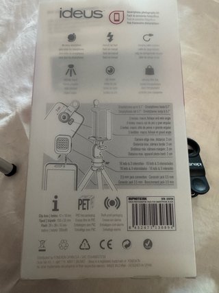 Trípode universal Ideus + accesorios para móvil