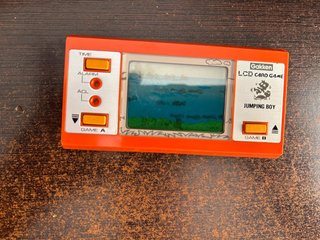 Maquinita Gakken Jumping Boy LCD Card Game Naranja