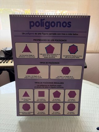 BLOCK DE POSTERS GEOMETRIA (10 LAMINAS)