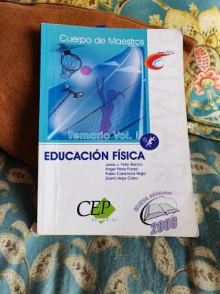 Libro temario oposición Educación Física primaria