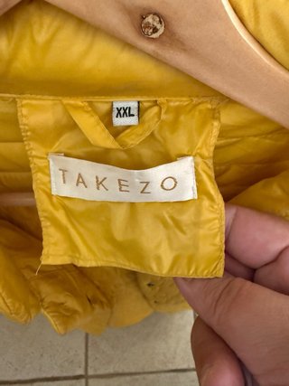 Anorak TAKEZO amarillo