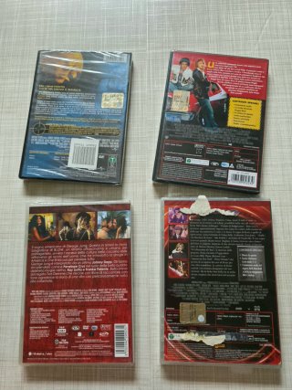 Set 4 DVD Film Misti: Bourne, Starsky & Hutch, Blo