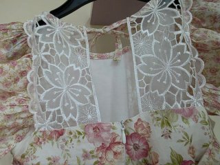 Abito bambina alta moda floreale