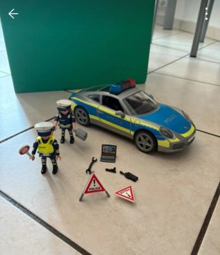 Playmobil Porsche Polizia