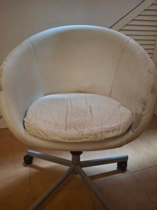 2 Sillas Escritorio Ikea Skruvsta Blancas