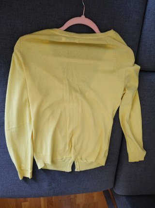 Chaqueta punto  amarilla