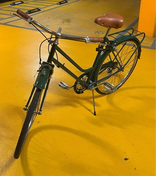 Bicicleta Paseo GAC Verde clasica