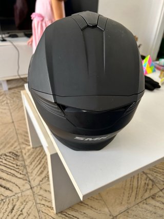 Casco SMK Negro Poco Uso