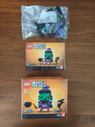 LEGO BrickHeadz 40272 Strega e 40493 Ragno