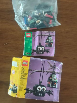 LEGO BrickHeadz 40272 Strega e 40493 Ragno