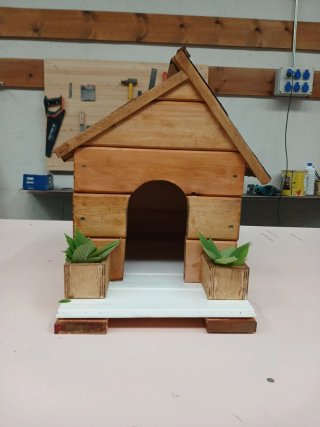Casita para conejo modelo Loli