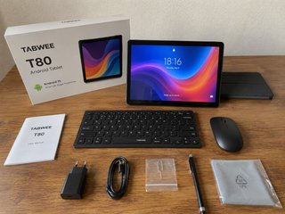 Tablet + Teclado + Ratón + Funda