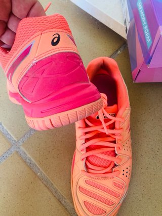 Zapatillas Asics Naranja Talla 37.5