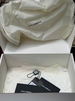 Sneakers Dolce & Gabbana bianche e grigie