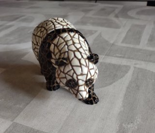Figura de panda decorativa Barcino