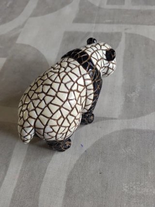 Figura de panda decorativa Barcino