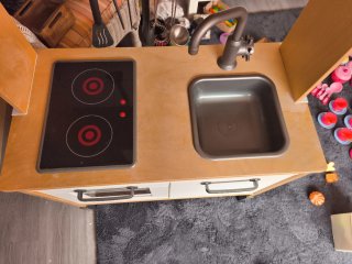 Cucina in legno per bambini Ikea
