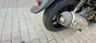 Honda PS 125 Scooter Negra