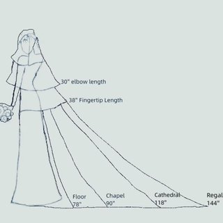 Velo Novia Catedral 300cm Mantilla Plata