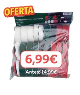 Set Pulido para taladro pulir faros de coche