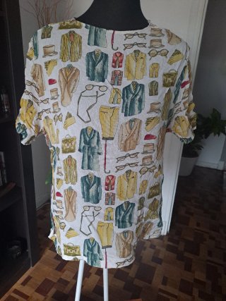 Camisa estampada original