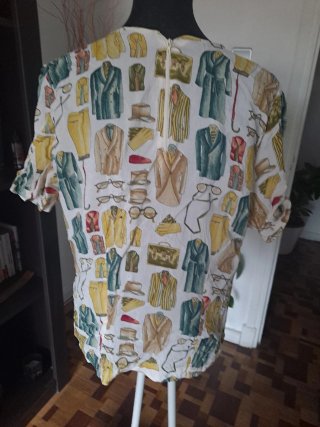 Camisa estampada original