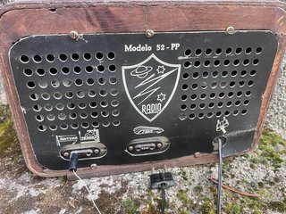 Radio antigua válvulas Modelo 52-PP Años 50