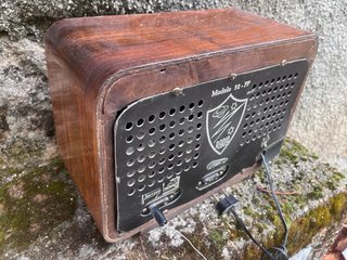 Radio antigua válvulas Modelo 52-PP Años 50
