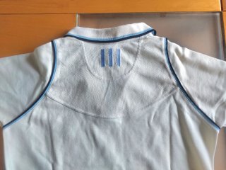 Polo deportivo Adidas mujer blanco