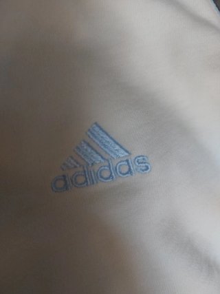 Polo deportivo Adidas mujer blanco