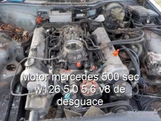 Motor mercedes 500 sec w126 5.0 5.6 v8 de desguace