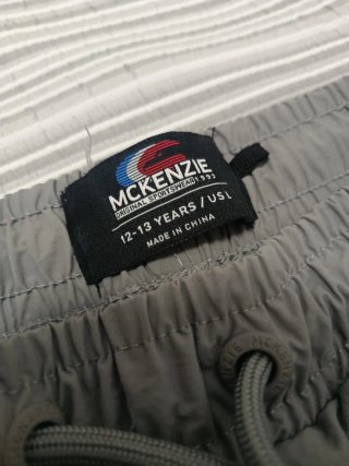 Pantalones Mackenzie grises con textura Motecy